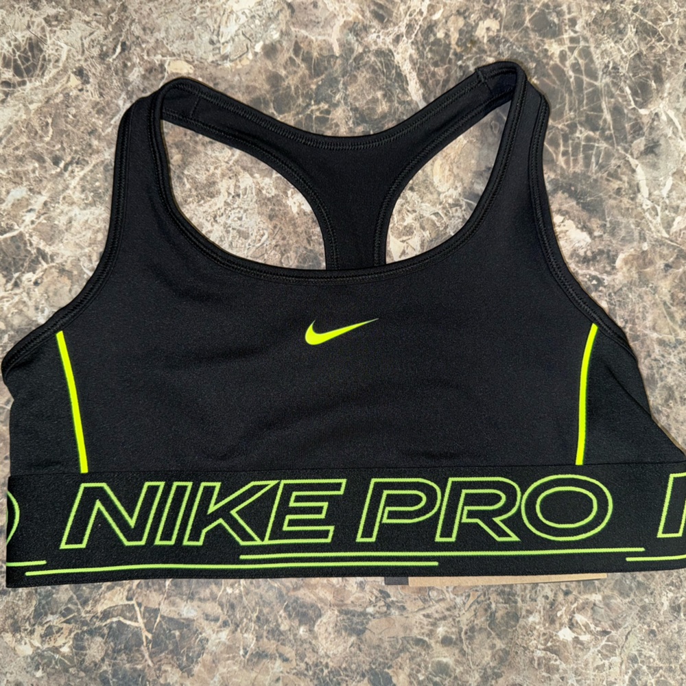 Nike Girls’ Pro Swoosh Sports Bra Large NWT